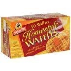 slide 1 of 1, ShopRite Waffles Homestyle, 12.3 oz