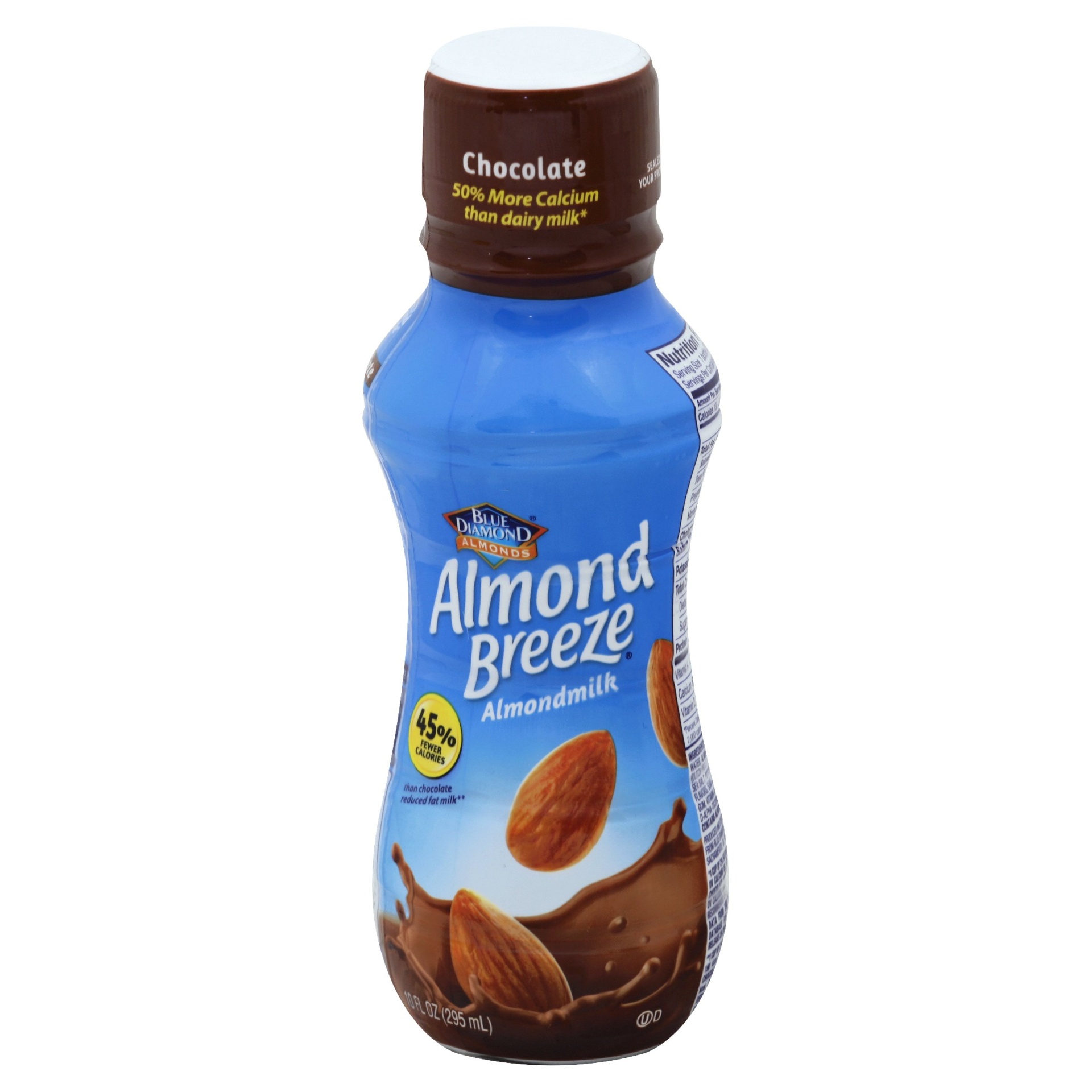 slide 1 of 1, Blue Diamond Almond Breeze Chocolate Milk, 10 fl oz