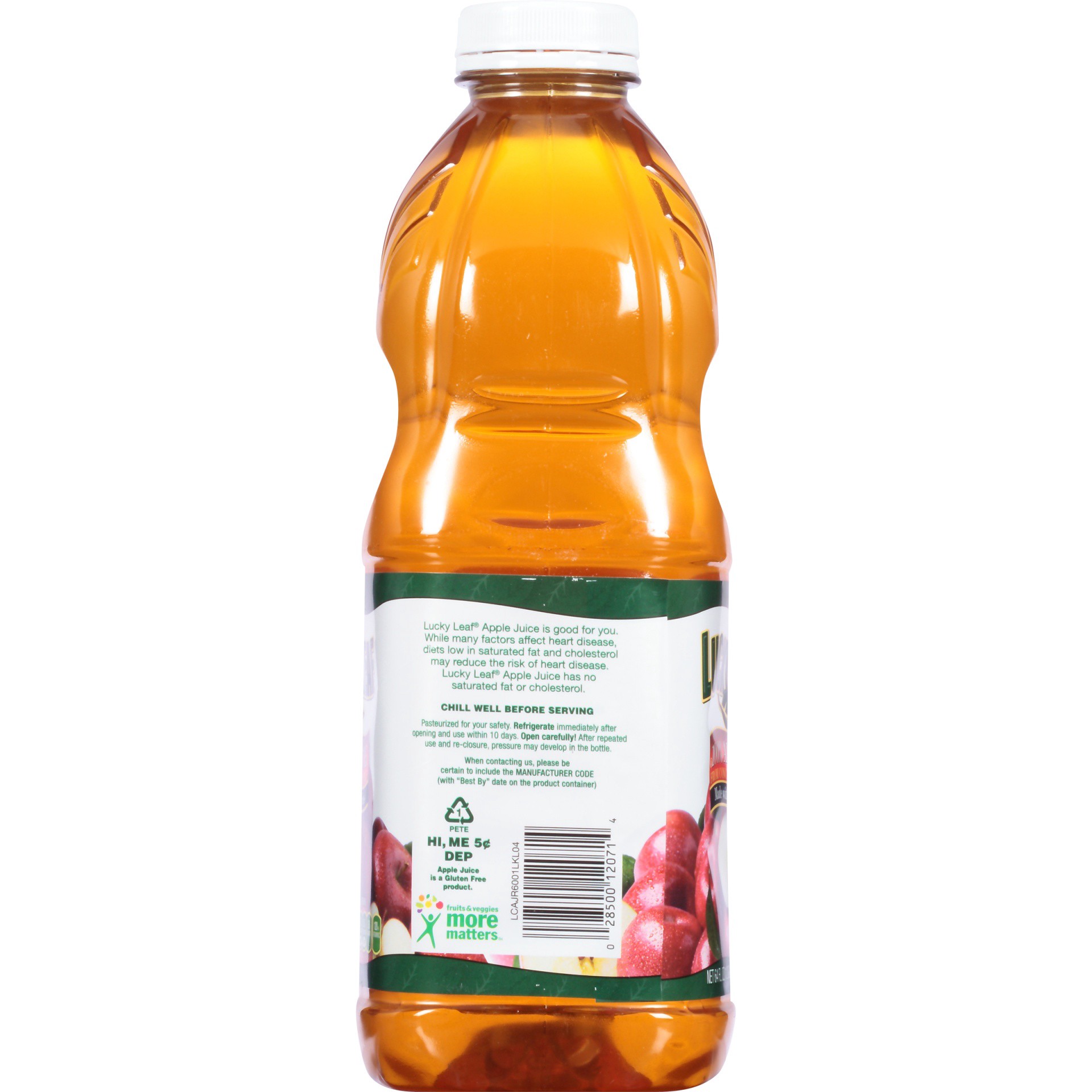 slide 2 of 6, Lucky Leaf Premium Plus 100% Apple Juice - 64 fl oz, 64 fl oz