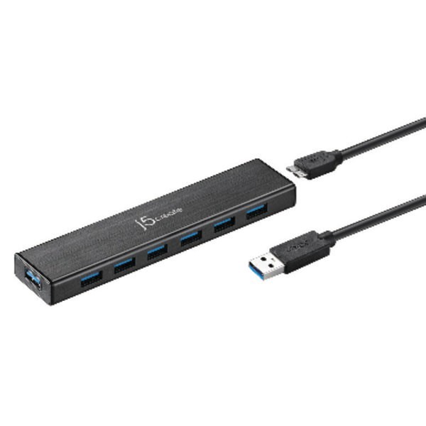 slide 3 of 7, j5create USB 3.0 7-Port HUB 1 ea, 1 ct
