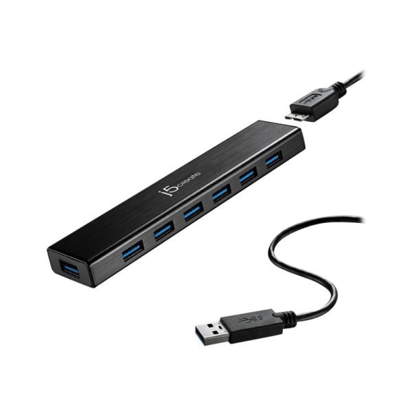 slide 6 of 7, j5create USB 3.0 7-Port HUB 1 ea, 1 ct