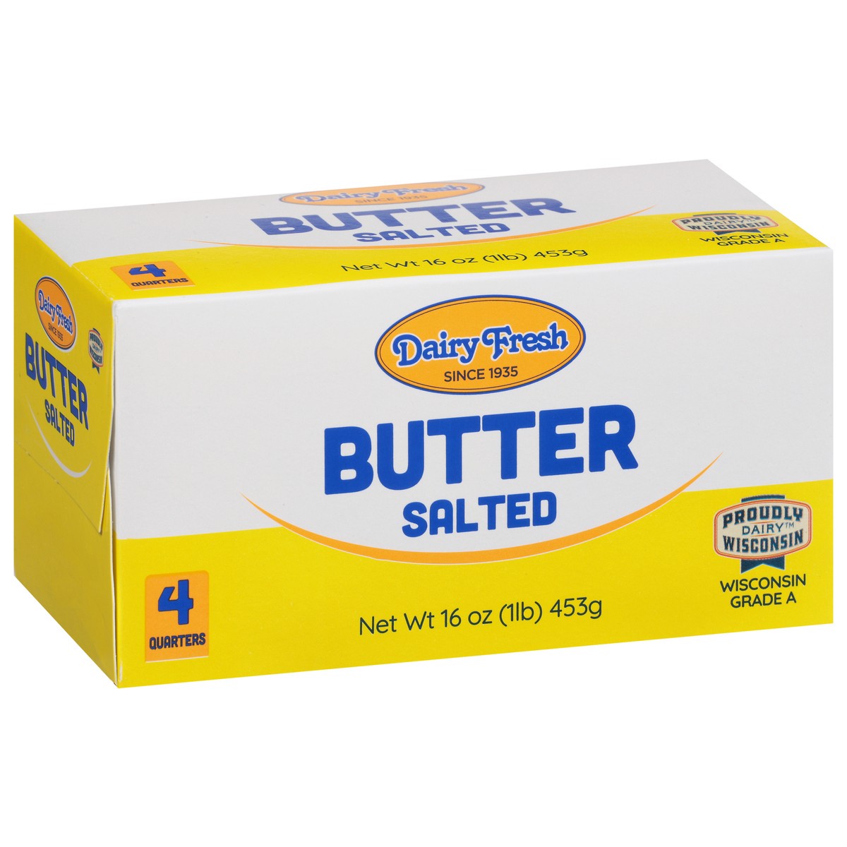 slide 7 of 9, Dairy Fresh Salted Butter, 16 oz
