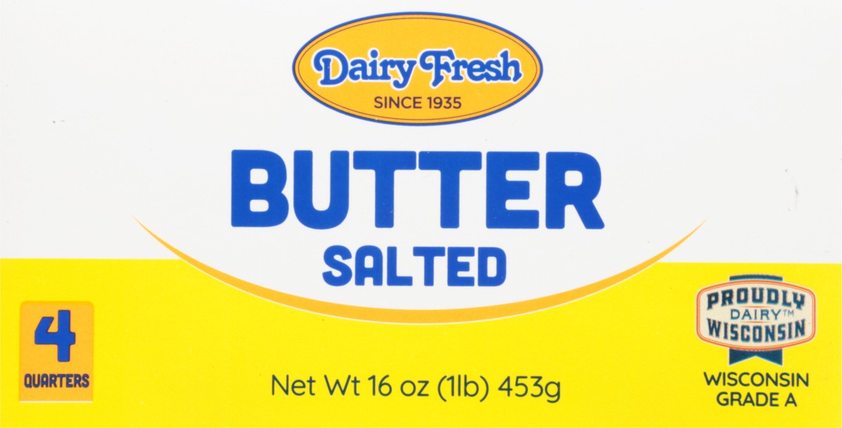 slide 2 of 9, Dairy Fresh Salted Butter, 16 oz