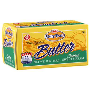 slide 1 of 1, Dairy Fresh Butter Salted Sweet Cream ers, 1 lb
