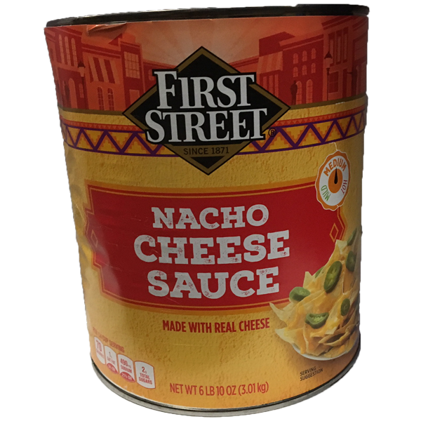 slide 1 of 6, First Street Nacho Cheese Sauce, 106 oz