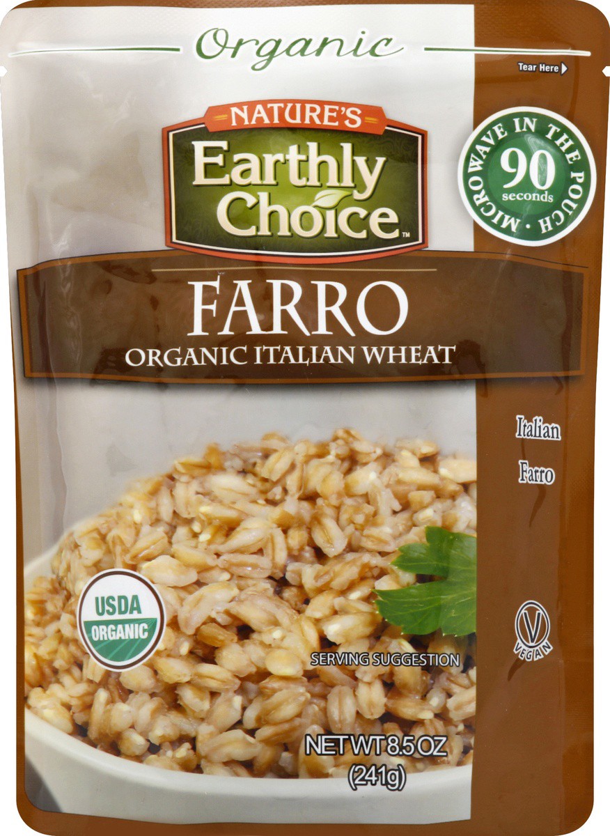 slide 2 of 2, Nature's Earthly Choice Italian Pearled Farro, 8.5 oz