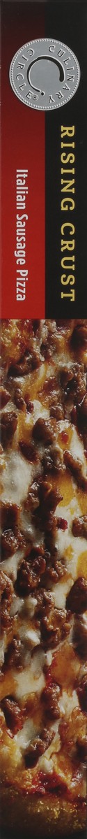 slide 2 of 6, Culinary Circle Pizza, Rising Crust, Italian Sausage, 30.7 Ounce, 30.7 oz