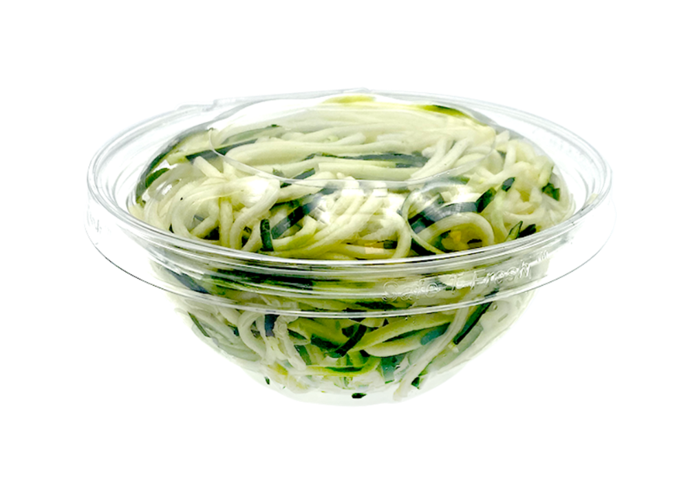 slide 1 of 1, Market Cuts Zucchini Squash Noodles Clamshell, 16 oz
