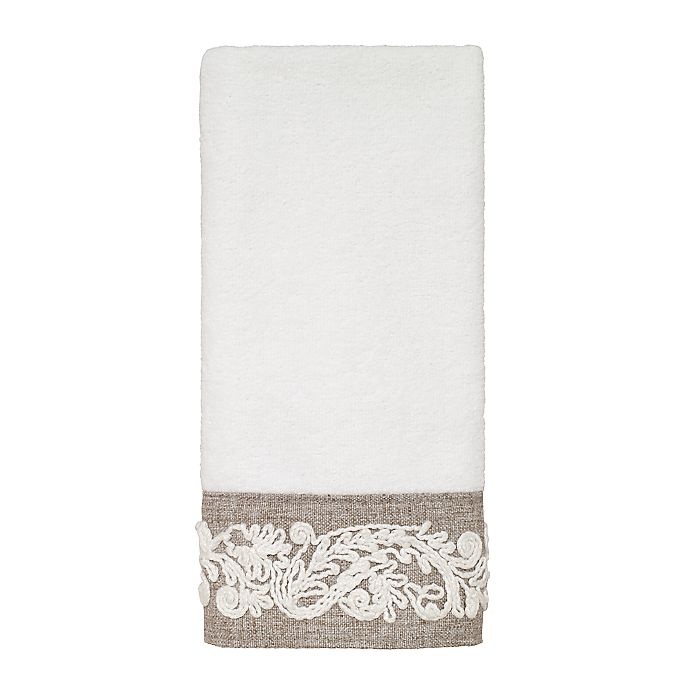 slide 1 of 1, Avanti Coventry Fingertip Towel - White, 1 ct