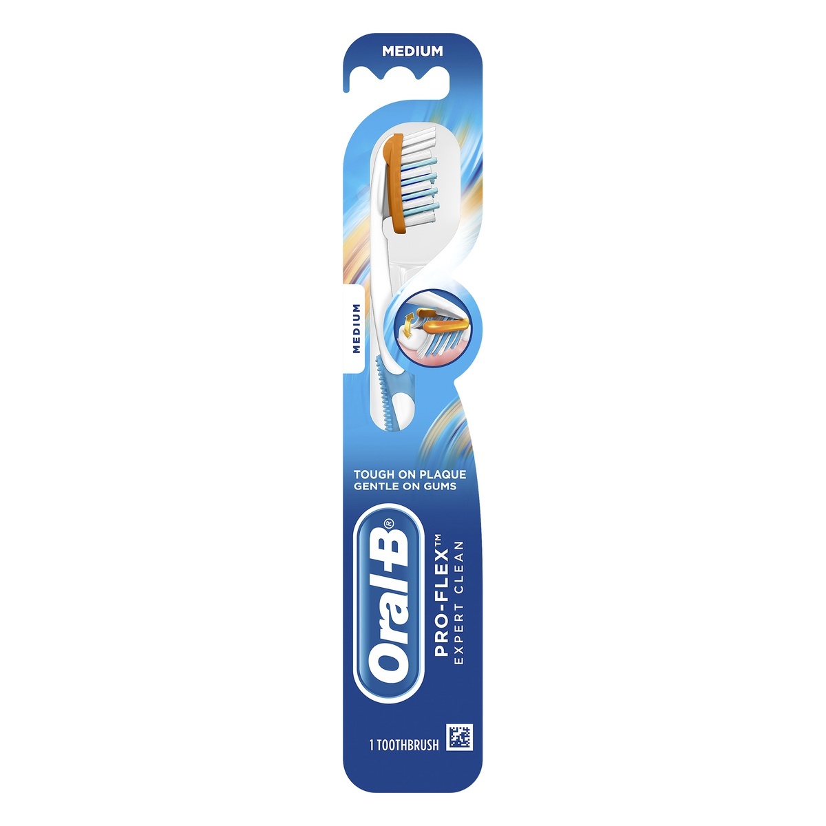 slide 1 of 2, Oral-B Pro Health Clinical Medium Toothbrush, 1 ct