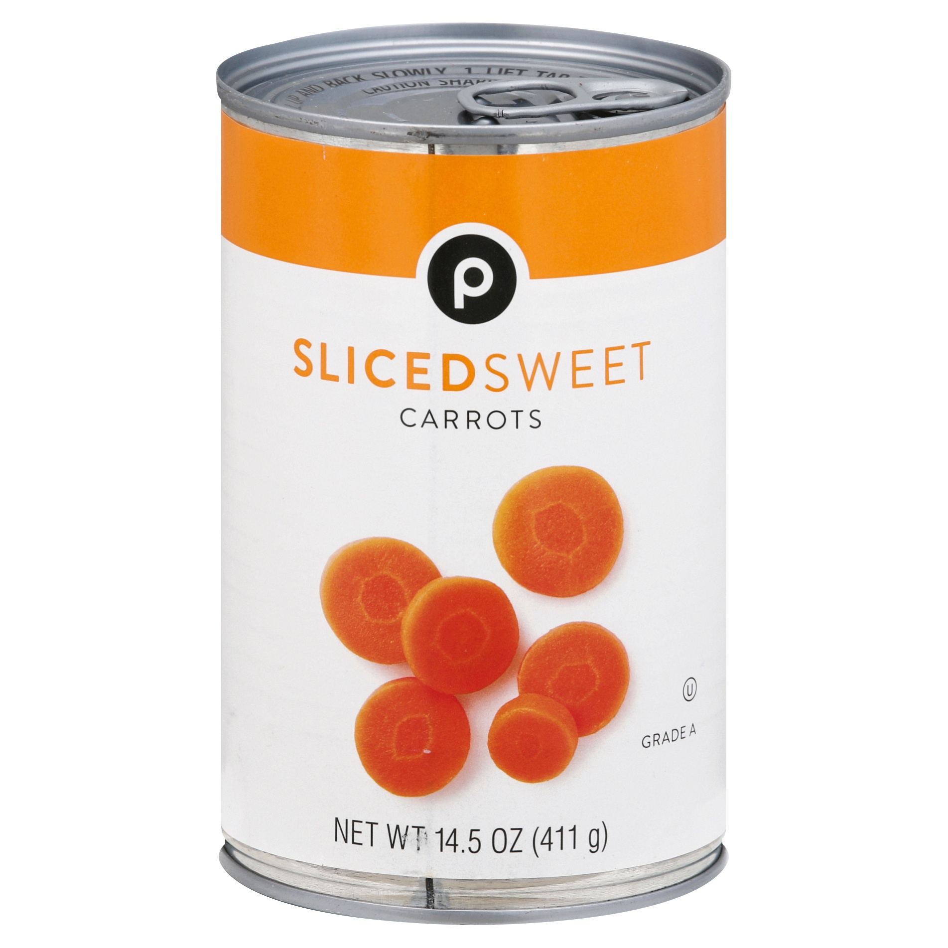 slide 1 of 1, Publix Sliced Sweet Carrots, 14.5 oz