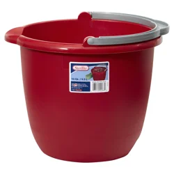 Sterilite Spout Pail, Red