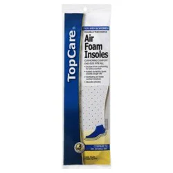 TopCare Top Care Air Foam Insoles - Double Thick For Men & Women
