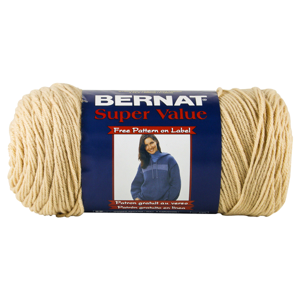 slide 1 of 3, Bernat Super Value Yarn - Dark Heather, 1 ct