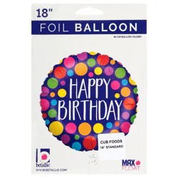 Anagram Standard Foil Birthday 18 Inch Balloon