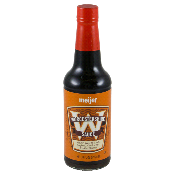 slide 1 of 4, Meijer Worcestershire Sauce, 10 oz