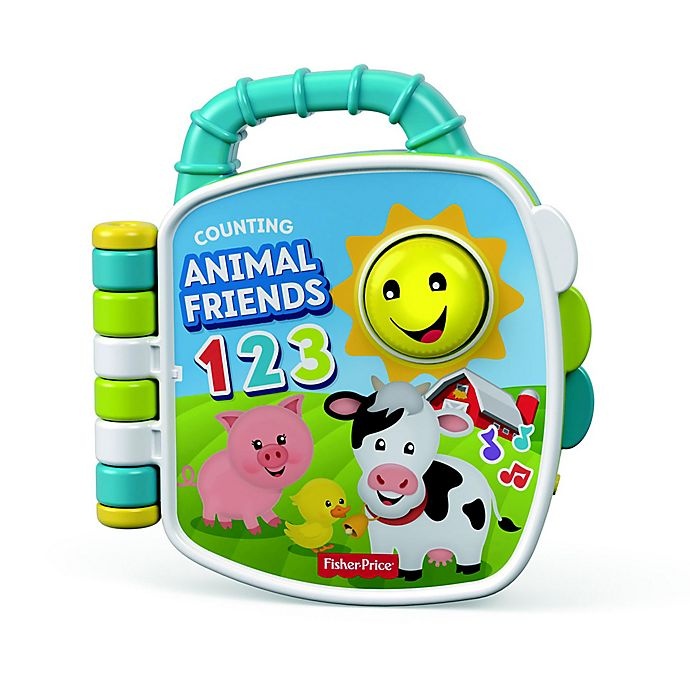 slide 1 of 5, Fisher-Price Laugh & Learn Counting Animal Friends Book, 1 ct