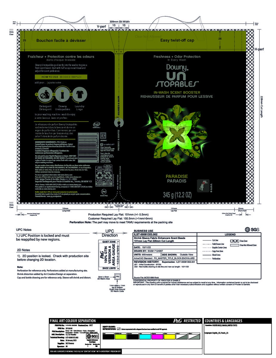 slide 4 of 9, Downy Beads 12.2 Unstop Paradise Scent, 12.2 oz