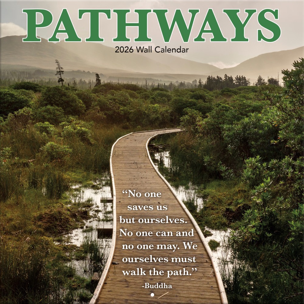 Pathways 2026 Wall Calendar 12 Months, 1 ct 1 ct | shipt