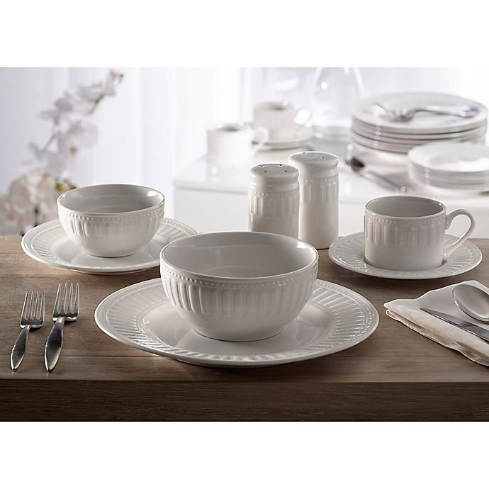 slide 2 of 2, American Atelier Sparta Dinnerware Set, 50 ct