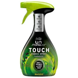 Febreze Unstopables Touch Fabric Spray and Odor Fighter, Paradise, 16.9 oz