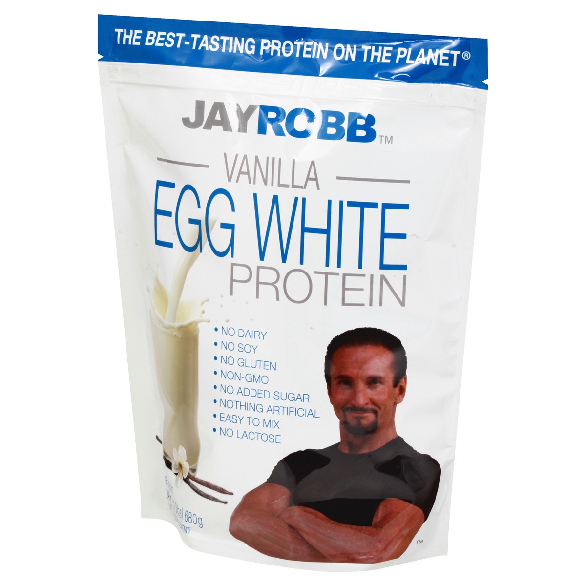 slide 3 of 9, Jay Robb Vanilla Egg White Protein 24 oz, 24 oz