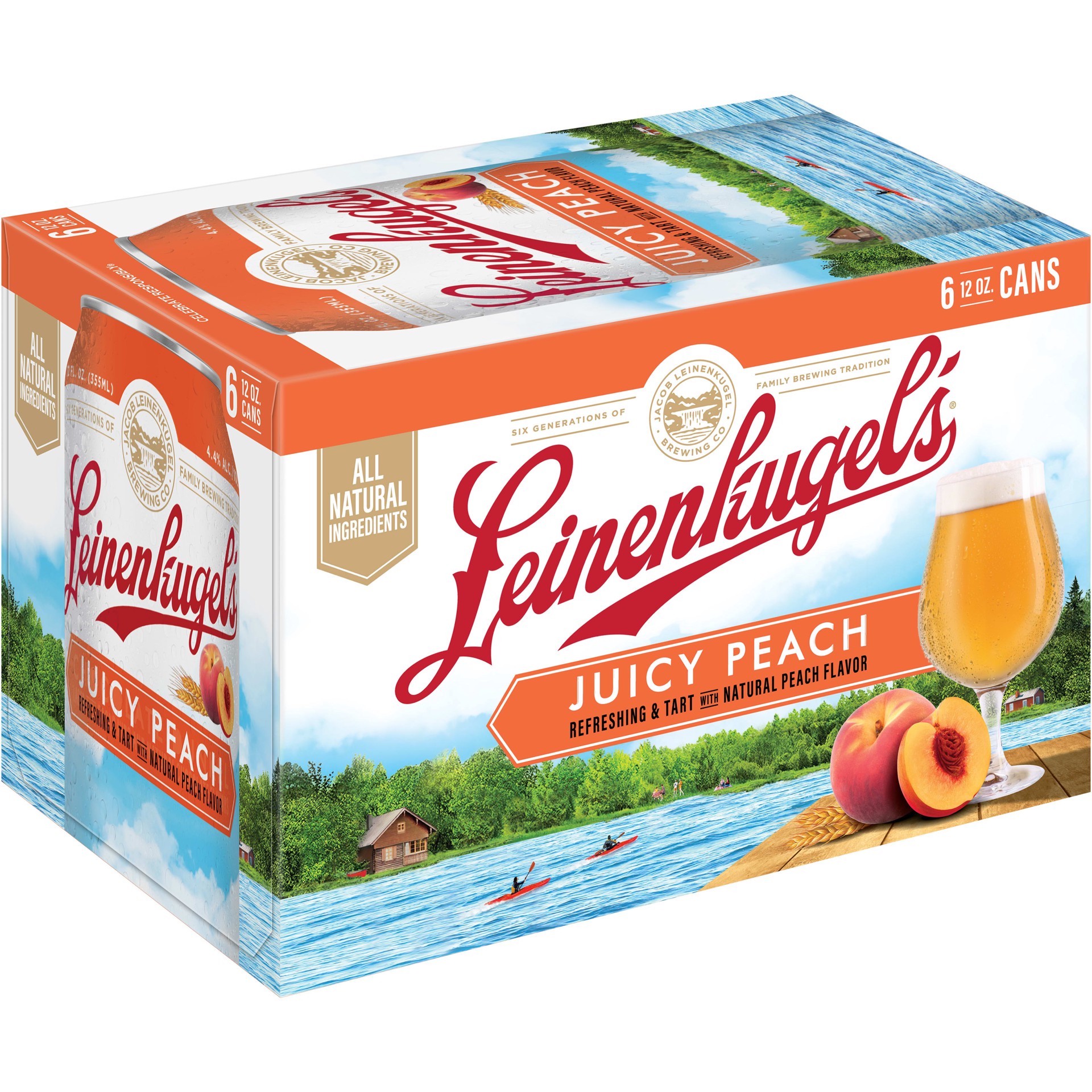 slide 4 of 5, Leinenkugel's Juicy Peach, 72 fl oz