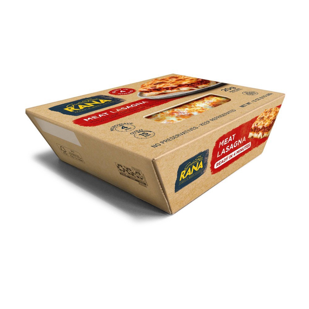 slide 12 of 15, Rana Meat Lasagna Single Serve, 12 oz