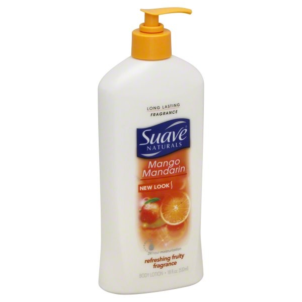 slide 1 of 1, Suave Naturals Mango Mandarin Body Lotion, 18 oz