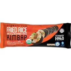 Ocean's Halo Organic Korean BBQ Fried Rice Kimbap Roll