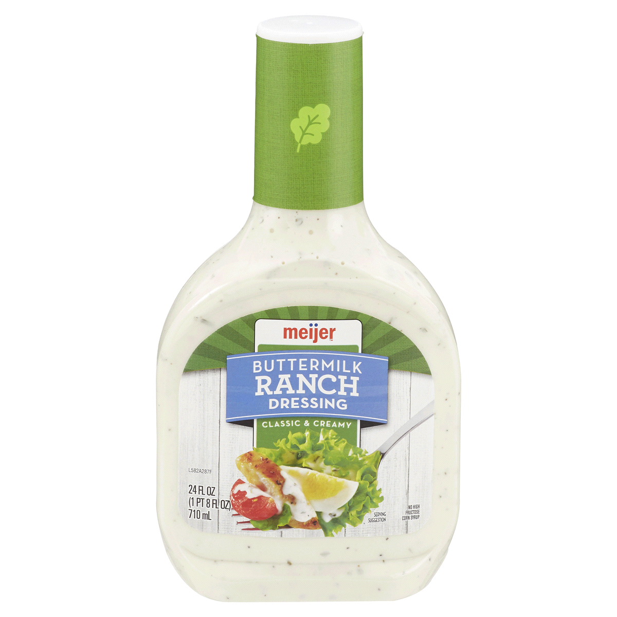 slide 1 of 2, Meijer Buttermilk Ranch Dressing, 24 oz