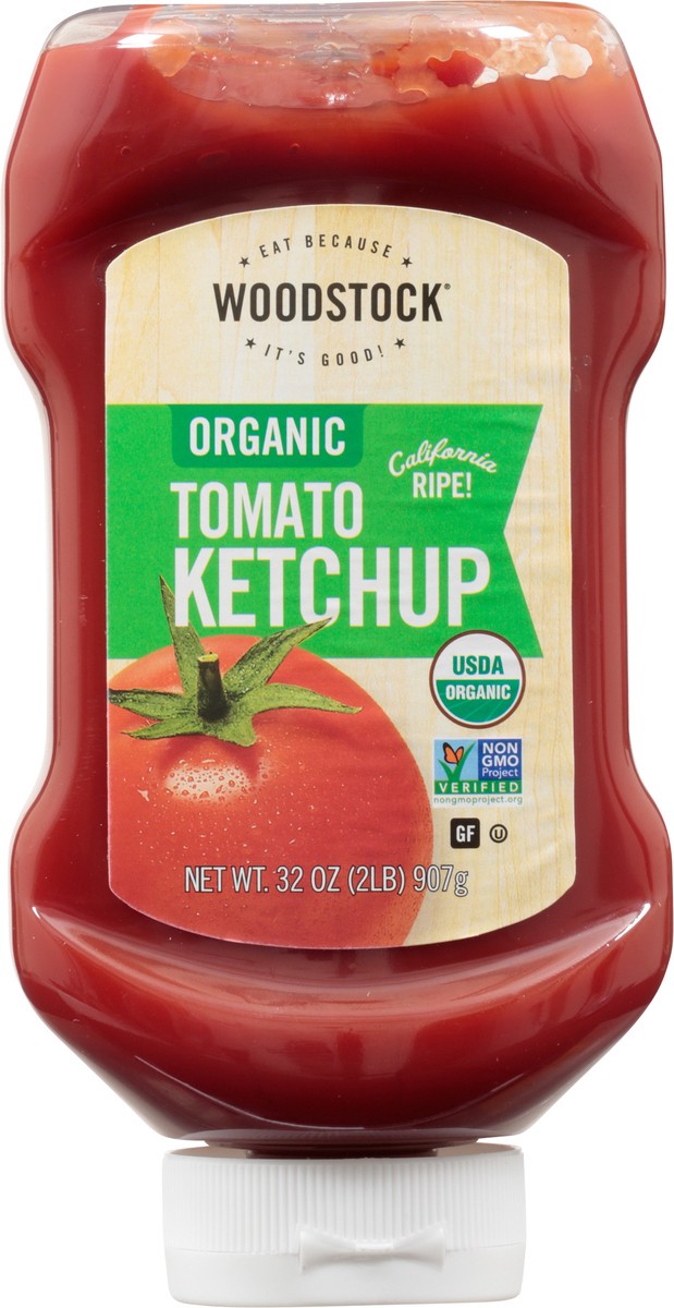 slide 3 of 9, Woodstock Organic Tomato Ketchup 32 oz, 32 oz