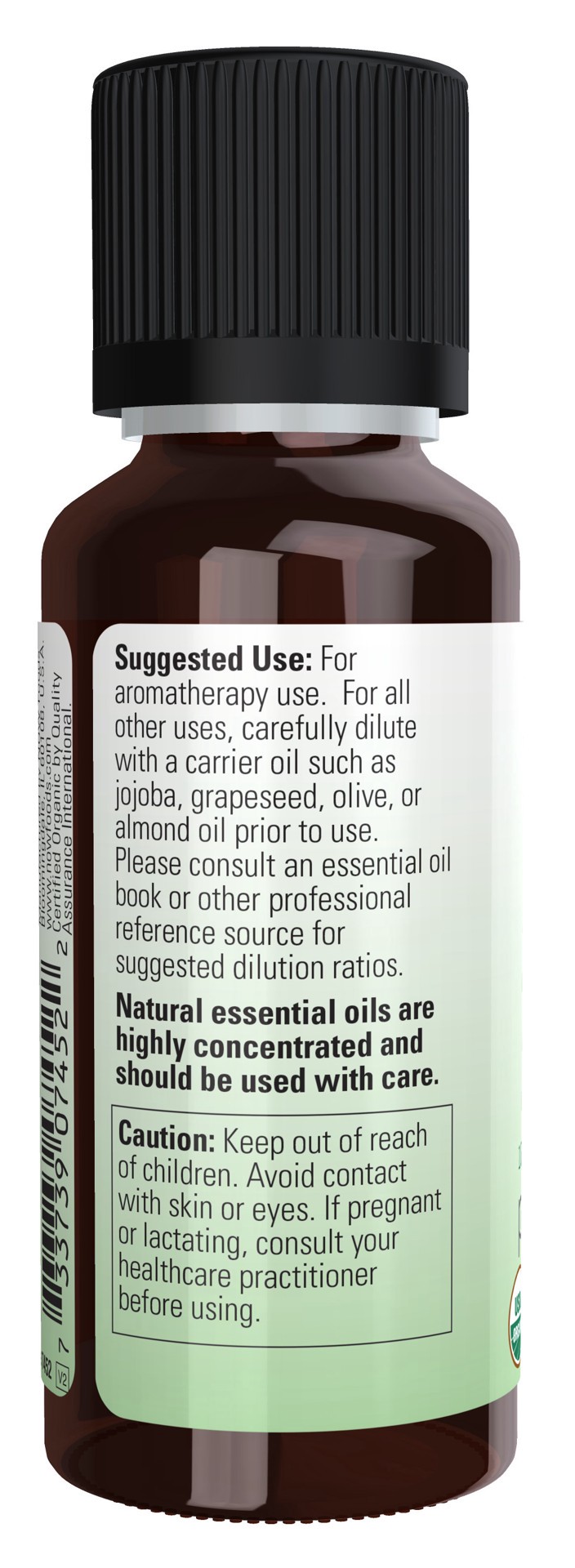 slide 4 of 4, NOW Peppermint Oil, Organic - 1 fl. oz., 1 oz