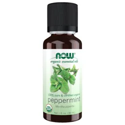 NOW Organic Peppermint Oil - 1 fl oz