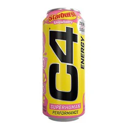 C4 Energy Drink Strawberry Starburst - 16 fl oz