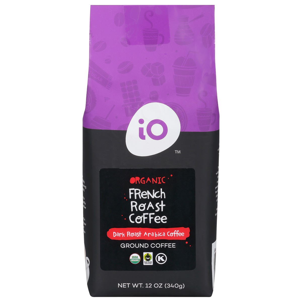 slide 2 of 4, Io Brand Coffee French Roast 1, 1 ct