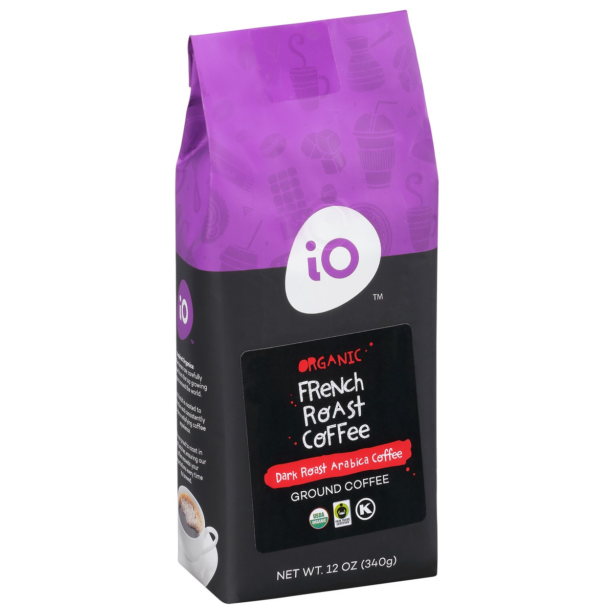 slide 4 of 4, Io Brand Coffee French Roast 1, 1 ct