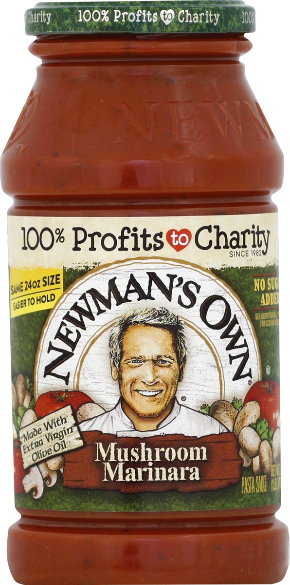 slide 5 of 6, Newman's Own Pasta Sauce Mushroom Marinara, 24 oz