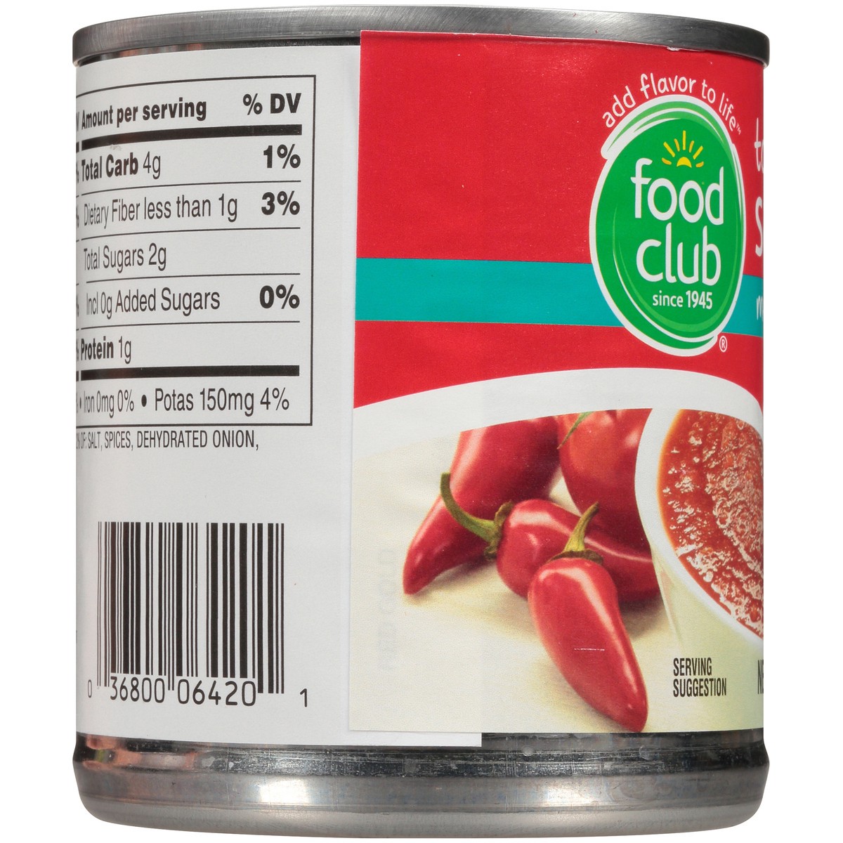 slide 5 of 13, Food Club Mexican Style Tomato Sauce, 8 oz