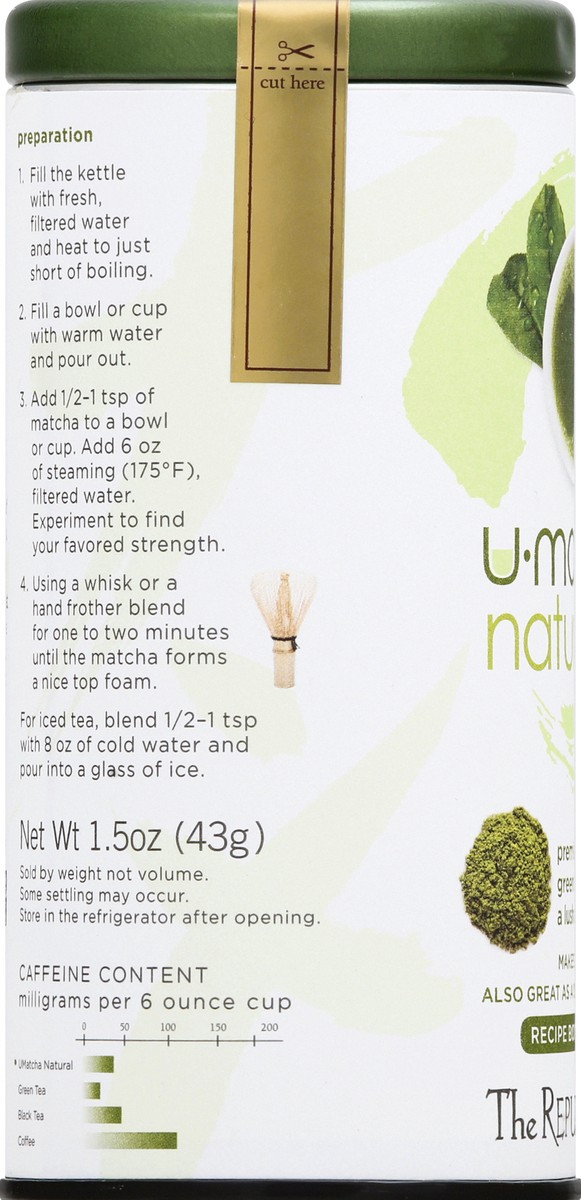 slide 2 of 9, The Republic of Tea U-Matcha Natural Green Tea - 1.5 oz, 1.5 oz