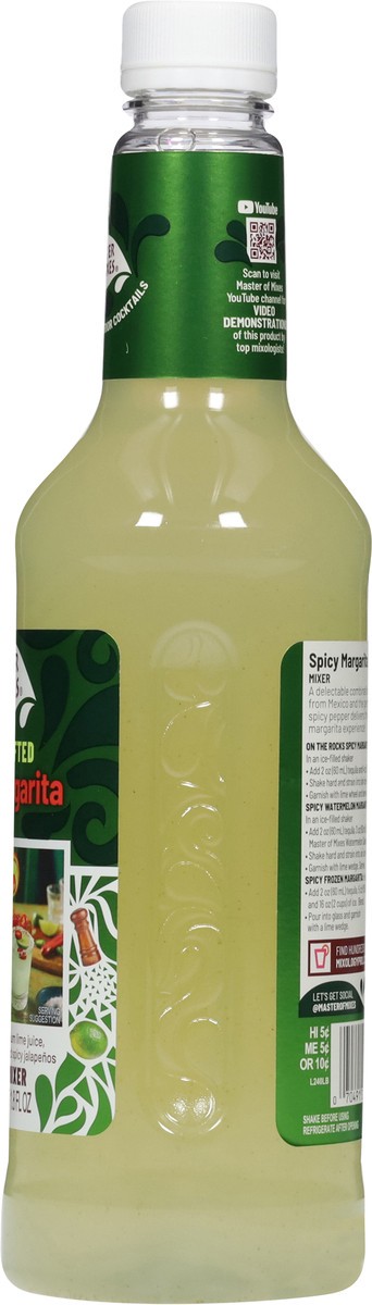 slide 4 of 13, Master of Mixes Handcrafted Spicy Margarita Cocktail Mixer 33.8 fl oz, 33.8 fl oz