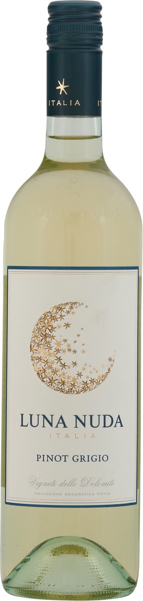 slide 9 of 9, Luna Nuda Italia Pinot Grigio 750 ml, 750 ml