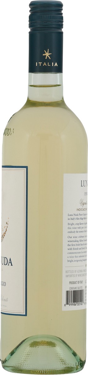 slide 6 of 9, Luna Nuda Italia Pinot Grigio 750 ml, 750 ml