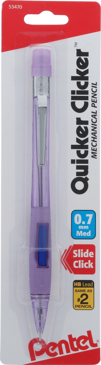 slide 6 of 8, Pentel Quicker Clicker Mechanical Pencil, .7 Mm, 0.7 mm