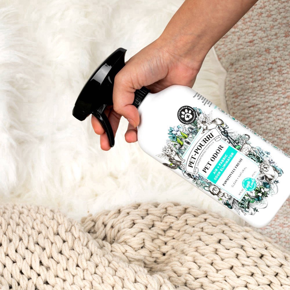 slide 27 of 61, Pet-Pourri Air + Fabric Pawsitively Fresh Pet Odor Eliminator 16 fl oz, 16 fl oz
