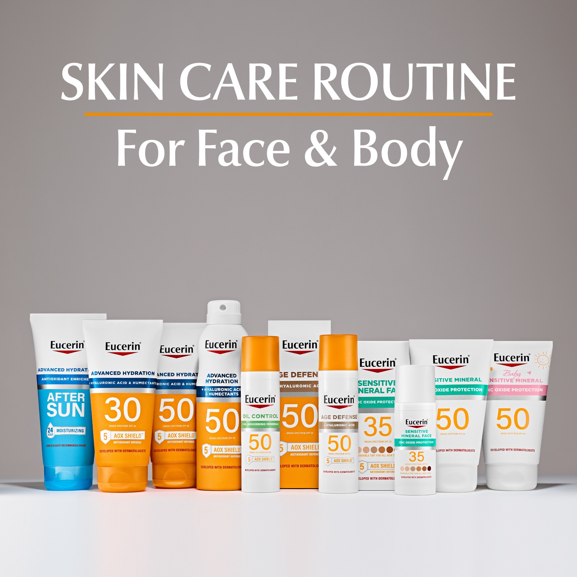 slide 7 of 10, Eucerin Sun Advanced Hydration SPF 30 Lotion 5 fl. oz., 5 fl oz