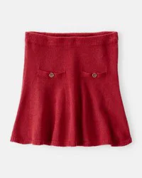 Carter's Carters Girls Sweater-Knit Skirt - Red Red 4