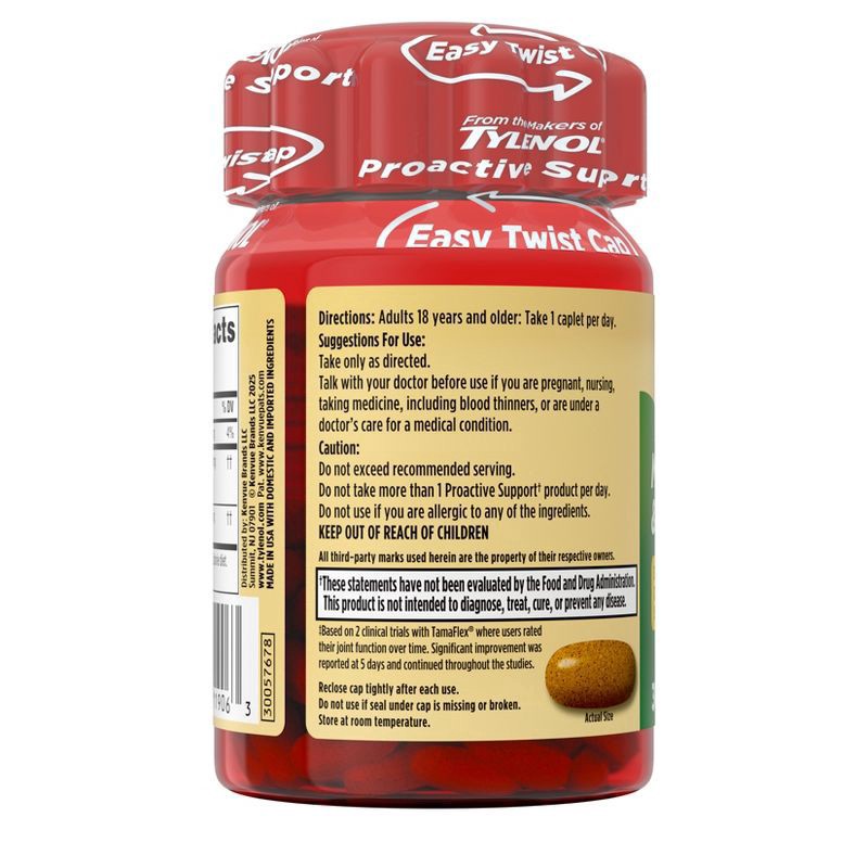 slide 3 of 8, Tylenol Proactive Muscl Joint, 30 ct