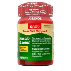 Tylenol Proactive Support Muscle & Joint Caplets, 30 count