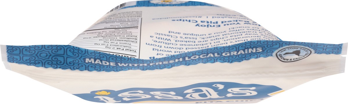 slide 5 of 12, Issa's Flame Baked Classic Sea Salt Pita Chips 6 oz, 6 oz